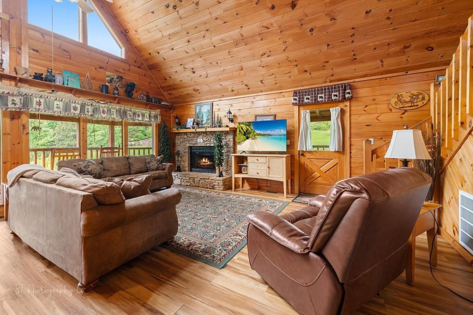 Hibernation Station Cabin Sevierville Exterior foto